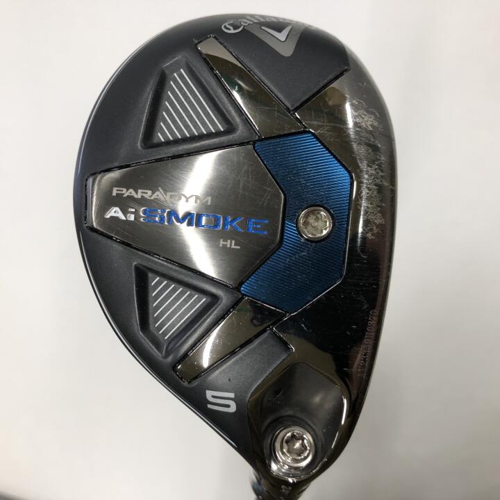 【中古】キャロウェイ PARADYM Ai SMOKE HL ユーティリティ 24° Rフレックス 39.75インチ ヘッドカバーあり TENSEI 50 for Callaway(Ai SMOKE) Cランク 右利き用 Callaway ゴルフクラブ パラダイムAiスモークHL ゴ