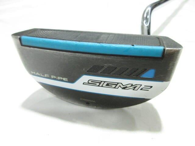 【中古】ピン SIGMA 2 HALF PIPE Stealth パター 34.0インチ ヘッドカバーあり オリジナルスチール(PP60/長さ調整) Dランク 右利き用 PING ゴルフクラブ シグマ2ハーフパイプ ステルス ゴルフドゥ ゴル