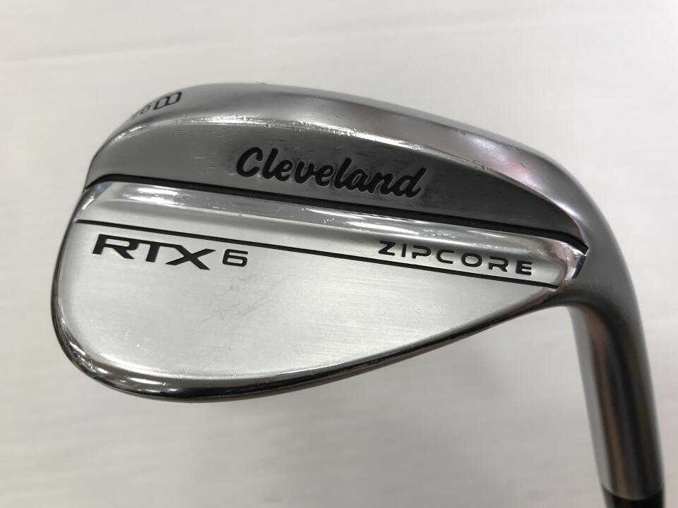 【中古】クリーブランド RTX 6 ZIPCORE ツアーサテン ウェッジ 58° S200フレックス 34.75インチ ダイナミックゴールド HT Cランク 右利き用 Cleveland ゴルフクラブ ゴルフドゥ ゴルフ用品 GOLF DO 中古