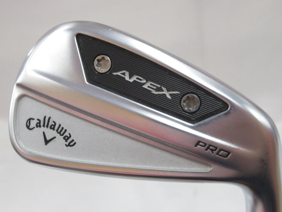 【中古】【訳あり】キャロウェイ APEX PRO 2024 アイアンセット S200フレックス 37.75インチ ダイナミックゴールド MID 115 Dランク 右利き用 Callaway ゴルフクラブ エイペックスプロ2024 ゴルフドゥ