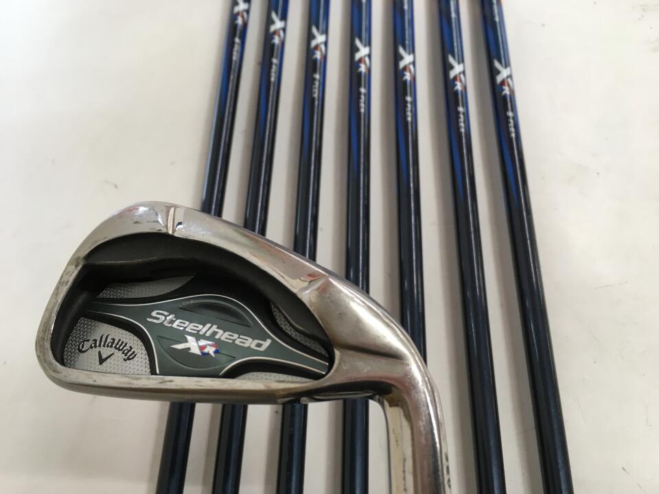 【中古】キャロウェイ Steelhead XR アイアンセット Sフレックス 38.25インチ XR Cランク 右利き用 Callaway ゴルフクラブ ゴルフドゥ ゴルフ用品 GOLF DO 中古ゴルフクラブ 26,105円