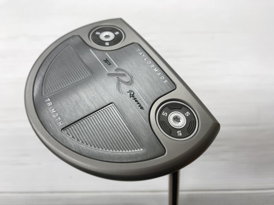 【中古】テーラーメイド TP Reserve TRUSS M3TH パター 33.0インチ ヘッドカバーあり オリジナルスチール Aランク 右利き用 Taylormade ゴルフクラブ ゴルフドゥ ゴルフ用品 GOLF DO 中古ゴルフクラブ