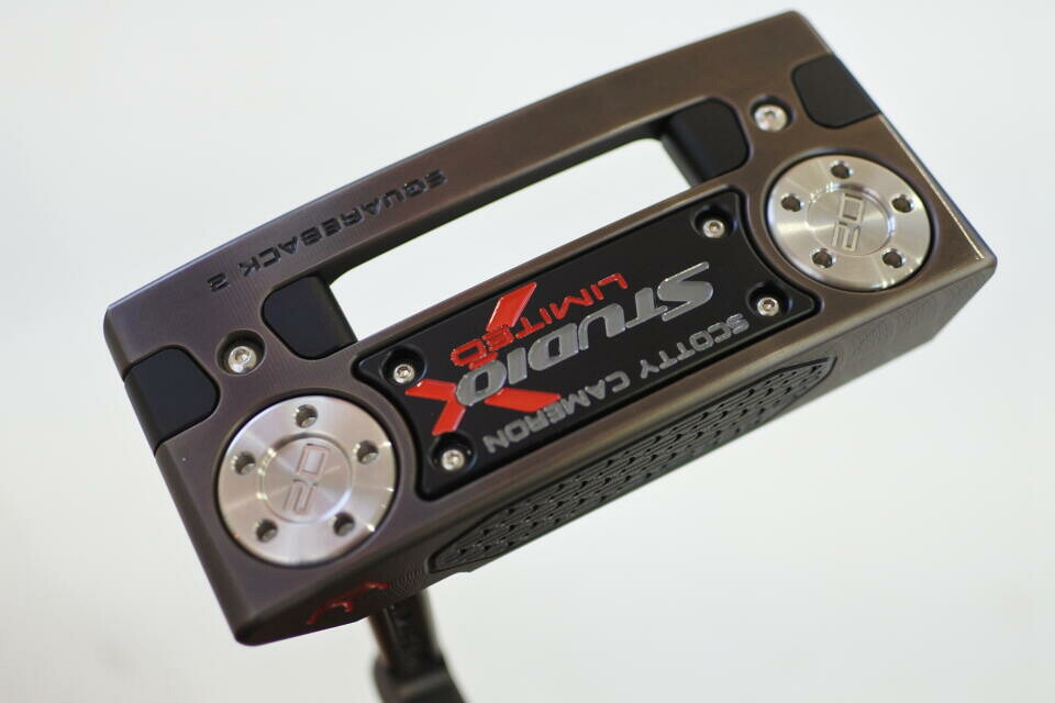 【中古】タイトリスト SC STUDIO XPERIMENTAL LTD SQUAREBACK 2 パター 33.0インチ ヘッドカバーあり オリジナルカーボン Bランク 右利き用 Titleist ゴルフクラブ ゴルフドゥ ゴルフ用品 GOLF DO 中古ゴルフ