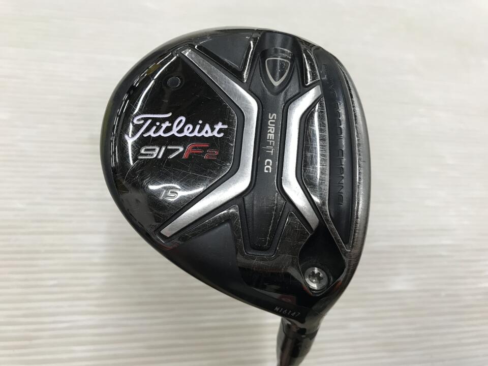 【中古】タイトリスト 917F2 フェアウェイウッド 3W 15° Sフレックス 43.0インチ ツアーAD IZ-6 Cランク 右利き用 Titleist ゴルフクラブ ゴルフドゥ ゴルフ用品 GOLF DO 中古ゴルフクラブ