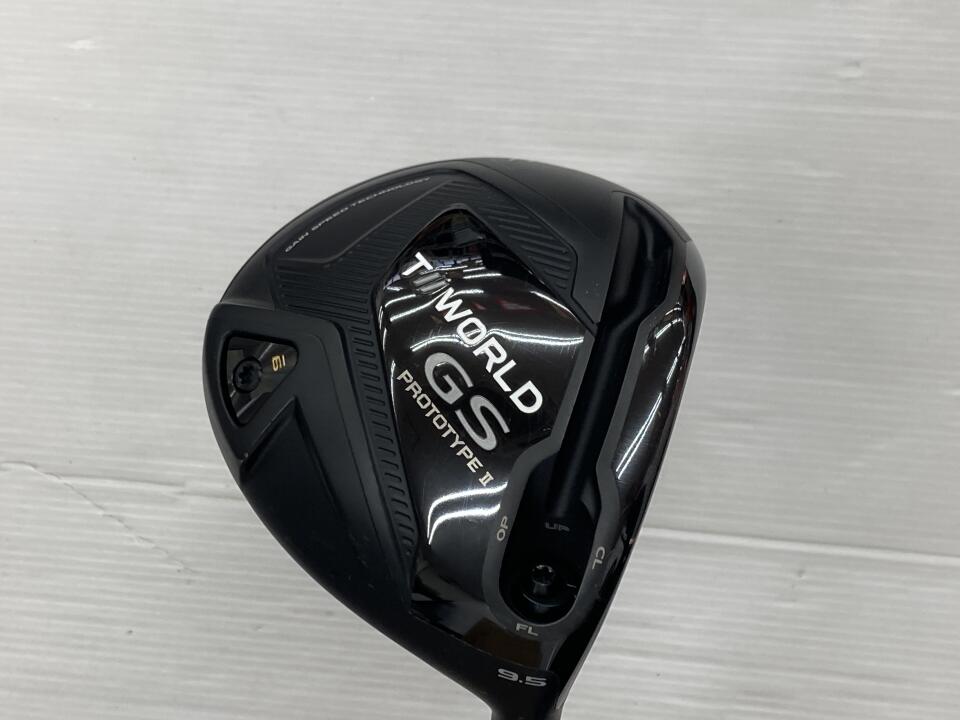 【中古】ホンマゴルフ TOUR WORLD GS PROTOTYPE 2 ドライバー 9.5° Sフレックス 45.5インチ VIZARD　FD-5 リシャフト品 Dランク 右利き用 ゴルフクラブ ツアーワールドGSプロトタイプ2 ゴルフドゥ ゴルフ