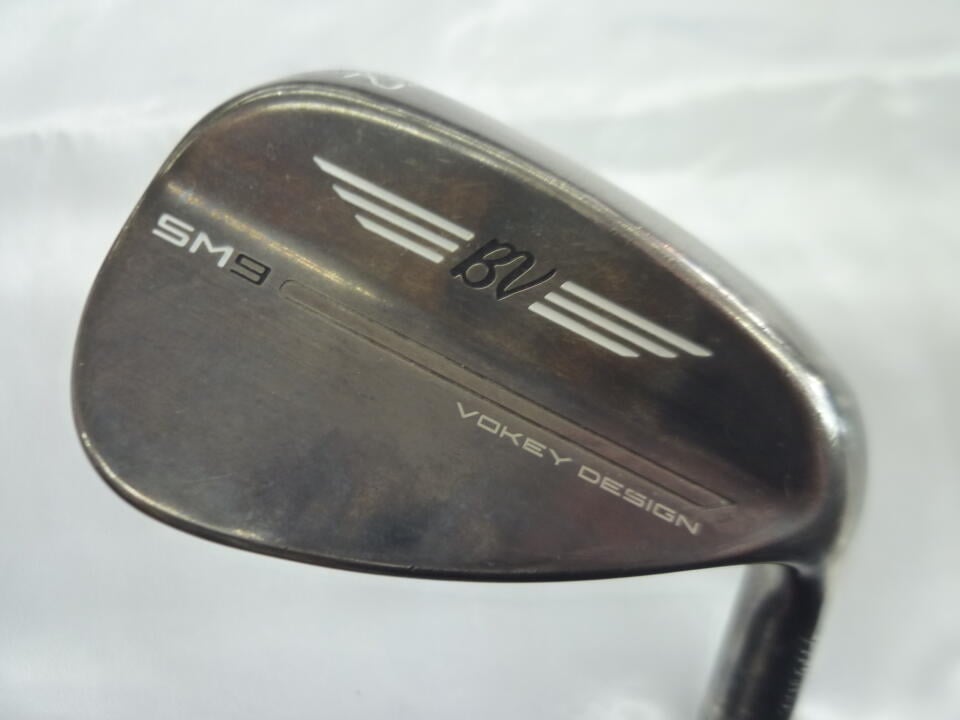 【中古】タイトリスト VOKEY SM9 ブラッシュドスチール ウェッジ 52° WEDGEフレックス 35.5インチ テンセイブルーforタイトリスト リシャフト品 Dランク 右利き用 Titleist ゴルフクラブ ボーケイSM9|ゴルフ ドゥ 中古クラブ店