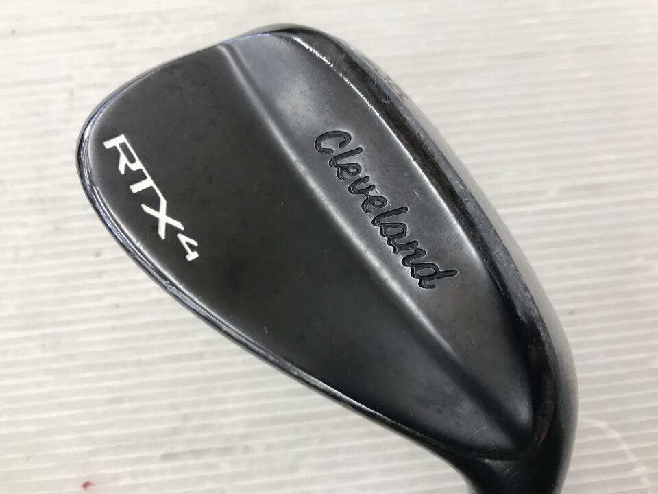 【中古】クリーブランド RTX-4 ブラックサテン ウェッジ 56° Sフレックス 35.25インチ NSプロ950GH Dランク 右利き用 Cleveland ゴルフクラブ ゴルフドゥ ゴルフ用品 GOLF DO 中古ゴルフクラブ