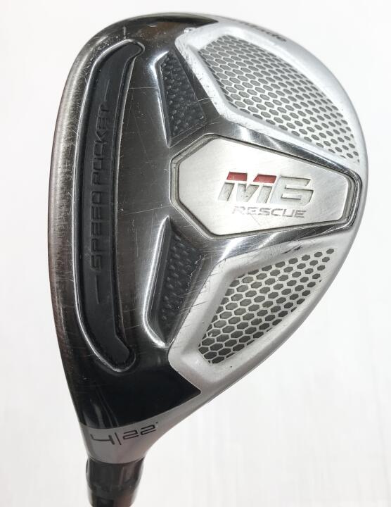 【中古】テーラーメイド M6 ユーティリティ 22° Sフレックス 39.5インチ NS MODUS TOUR 120 リシャフト品 Dランク 左利き用 Taylormade ゴルフクラブ ゴルフドゥ ゴルフ用品 GOLF DO 中古ゴルフクラブ