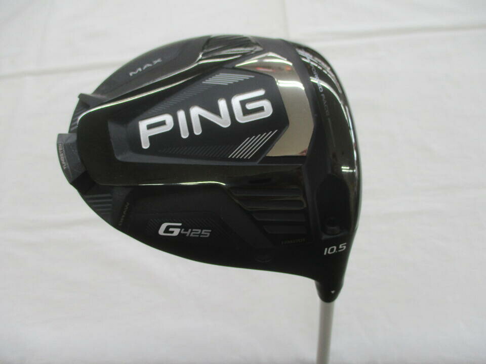 【中古】ピン G425 MAX ドライバー 10.5° Sフレックス 45.25インチ ヘッドカバーあり TourAD HD-5 リシャフト品 Cランク 右利き用 PING ゴルフクラブ G425マックス ゴルフドゥ ゴルフ用品 GOLF DO 中古ゴ