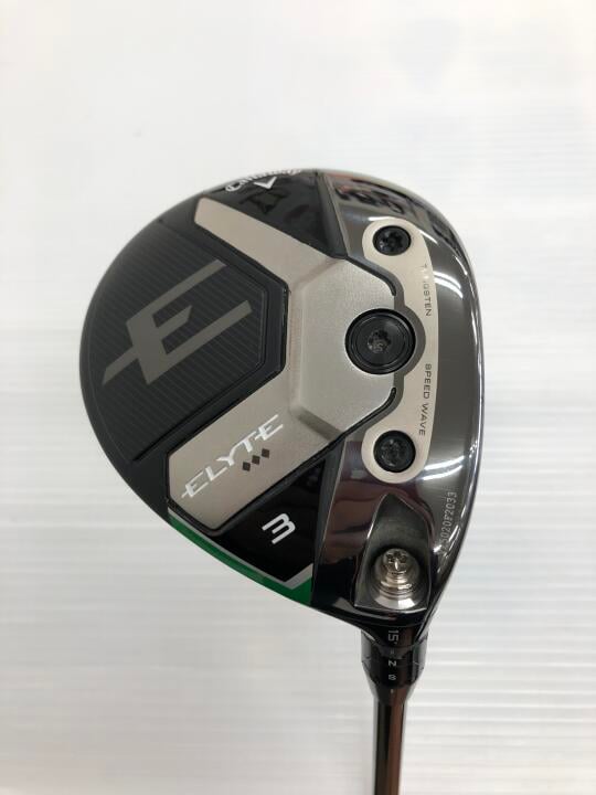 【中古】キャロウェイ ELYTE ◆◆◆ フェアウェイウッド 3W 15° Xフレックス 43.0インチ ヘッドカバーあり ﾃﾞｨｱﾏﾅ WS 50 リシャフト品 Bランク 右利き用 Callaway ゴルフクラブ エリートトリ