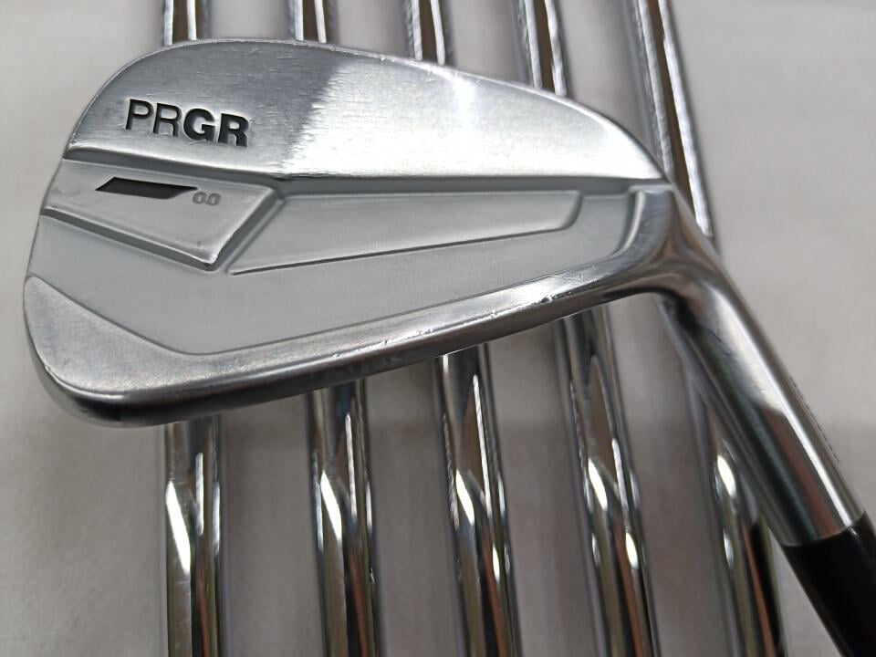 【中古】プロギア 00 IRON アイアンセット 26° Sフレックス 37.75インチ NSプロ MODUS 3 TOUR 120 リシャフト品 Dランク 右利き用 PRGR ゴルフクラブ ゴルフドゥ ゴルフ用品 GOLF DO 中古ゴルフクラブ