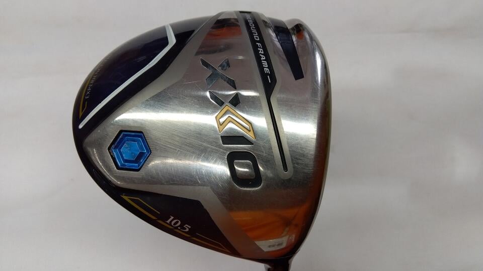 【中古】ダンロップ XXIO 12 ネイビー ドライバー 10.5° Rフレックス 45.75インチ ヘッドカバーあり NXブラック５０ リシャフト品 Cランク 右利き用 DUNLOP ゴルフクラブ ゼクシオ12 ゴルフドゥ ゴ