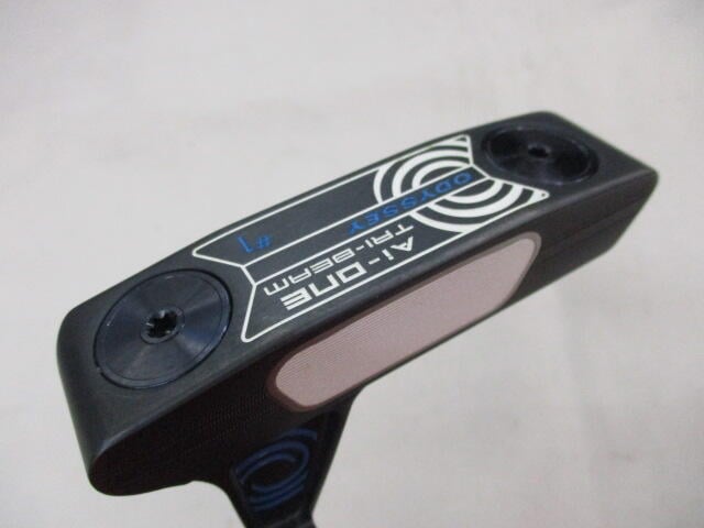 【中古】オデッセイ Ai-ONE TRI-BEAM #1 パター 34.0インチ ヘッドカバーあり オリジナルスチール Cランク 右利き用 ODYSSEY ゴルフクラブ ゴルフドゥ ゴルフ用品 GOLF DO 中古ゴルフクラブ｜ゴルフ ドゥ 中古クラブ店