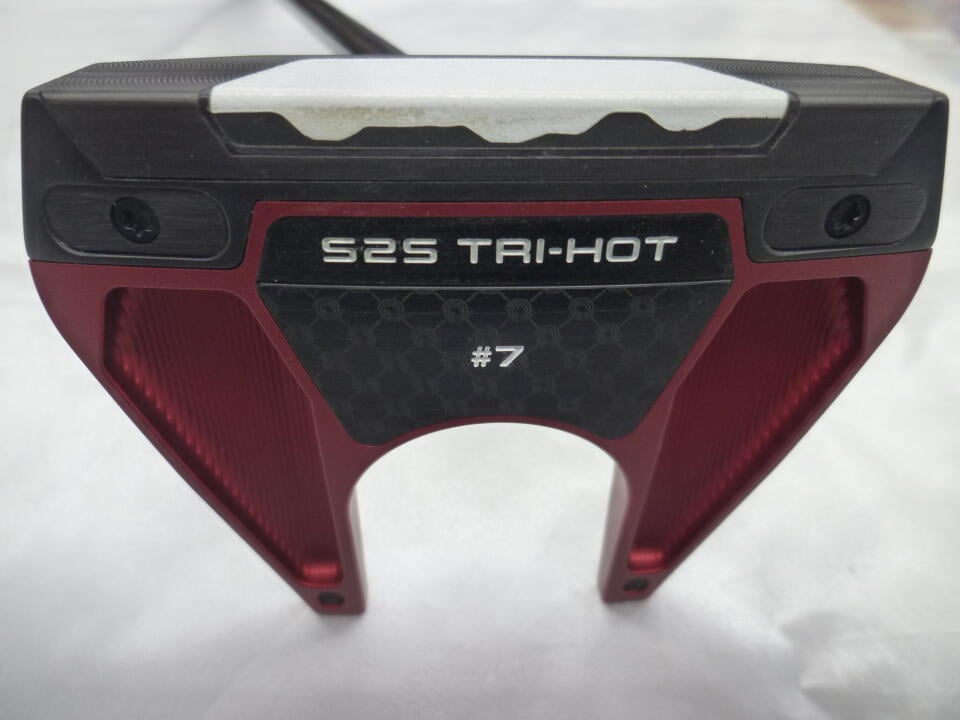 【中古】オデッセイ Square 2 Square TRI-HOT #7 パター 35.0インチ ヘッドカバーあり オリジナルスチール Bランク 左利き用 ODYSSEY ゴルフクラブ スクエア2スクエア トライホット#7 ゴルフドゥ ゴルフ｜ゴルフ ドゥ 中古クラブ店
