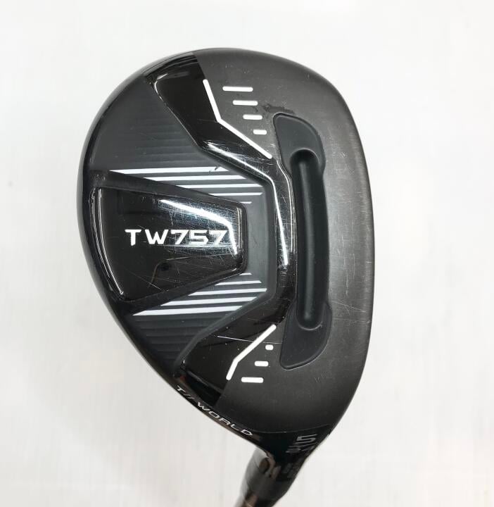 【中古】ホンマゴルフ TOUR WORLD TW757 ユーティリティ 24° Sフレックス 40.0インチ ヘッドカバーあり VIZARD for TW757 50 Dランク 右利き用 ゴルフクラブ ツアーワールド ゴルフドゥ ゴルフ用品 GOLF DO