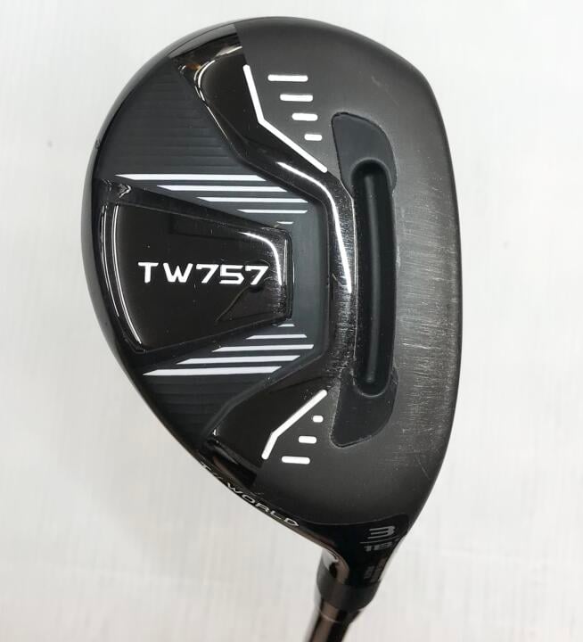 【中古】ホンマゴルフ TOUR WORLD TW757 ユーティリティ 18&deg; Sフレックス 40.75インチ ヘッドカバーあり VIZARD for TW757 50 Dランク 右利き用 ゴルフクラブ ツアーワールド ゴルフドゥ ゴルフ用品 GOLF D｜ゴルフ ドゥ 中古クラブ店