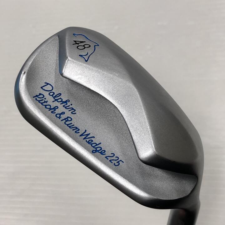 【中古】キャスコ Dolphin Pitch & Run Wedge DPW-225 ウェッジ 48° WEDGEフレックス 35.0インチ オリジナルスチール Cランク 右利き用 Kasco ゴルフクラブ ゴルフドゥ ゴルフ用品 GOLF DO 中古ゴルフクラブ