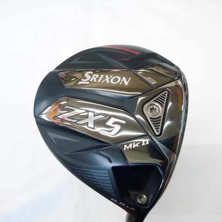 【中古】ダンロップ SRIXON ZX5 Mk2 LS ドライバー 9.5° Xフレックス 45.5インチ ヘッドカバーあり ツア?AD　UB-6 リシャフト品 Cランク 右利き用 DUNLOP ゴルフクラブ スリクソンZX5 MK2 LS ゴルフドゥ