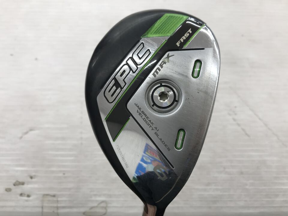 【中古】キャロウェイ EPIC MAX FAST ユーティリティ 26° SRフレックス 39.0インチ Speeder EVOLUTION for Callaway Dランク 右利き用 Callaway ゴルフクラブ エピックマックスファスト ゴルフドゥ ゴルフ用品