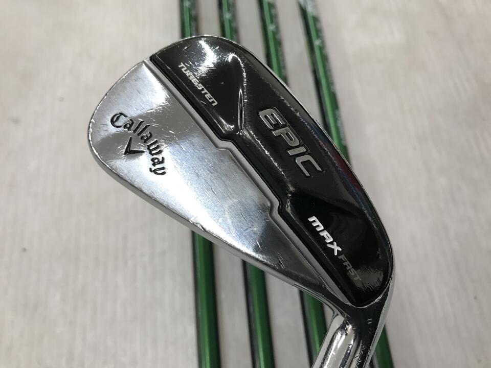 【中古】キャロウェイ EPIC MAX FAST アイアンセット Rフレックス 37.5インチ Speeder EVOLUTION for Callaway Dランク 右利き用 Callaway ゴルフクラブ エピックマックスファスト ゴルフドゥ ゴルフ用品 GOLF|ゴルフ ドゥ 中古クラブ店