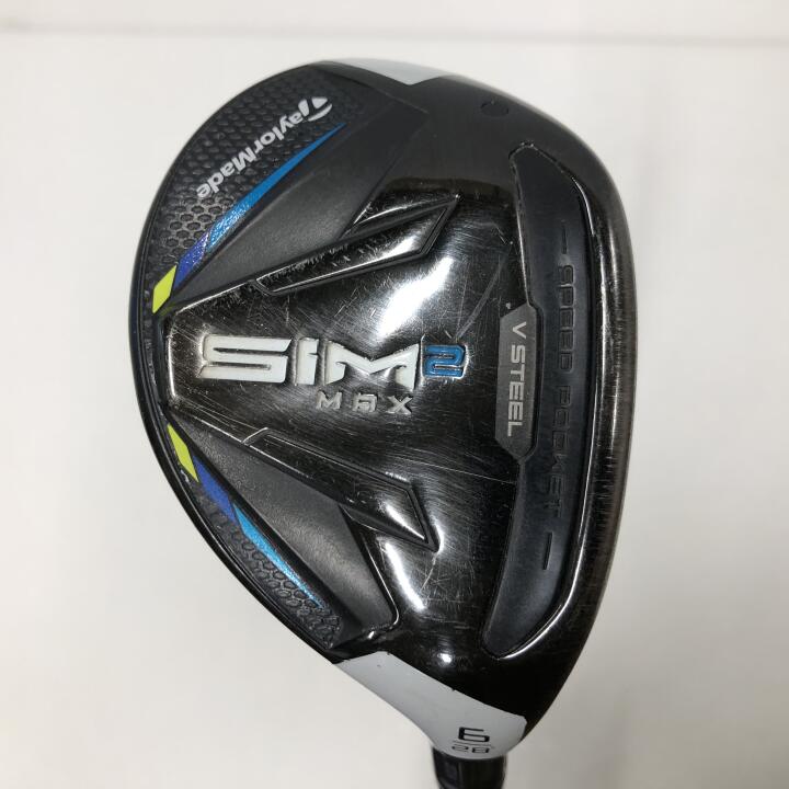 【中古】【レディースモデル】テーラーメイド SIM2 MAX レディス ユーティリティ 28° Lフレックス 37.5インチ ヘッドカバーあり TENSEI BLUE TM40(SIM2) Dランク 右利き用 Taylormade ゴルフクラブ シム2