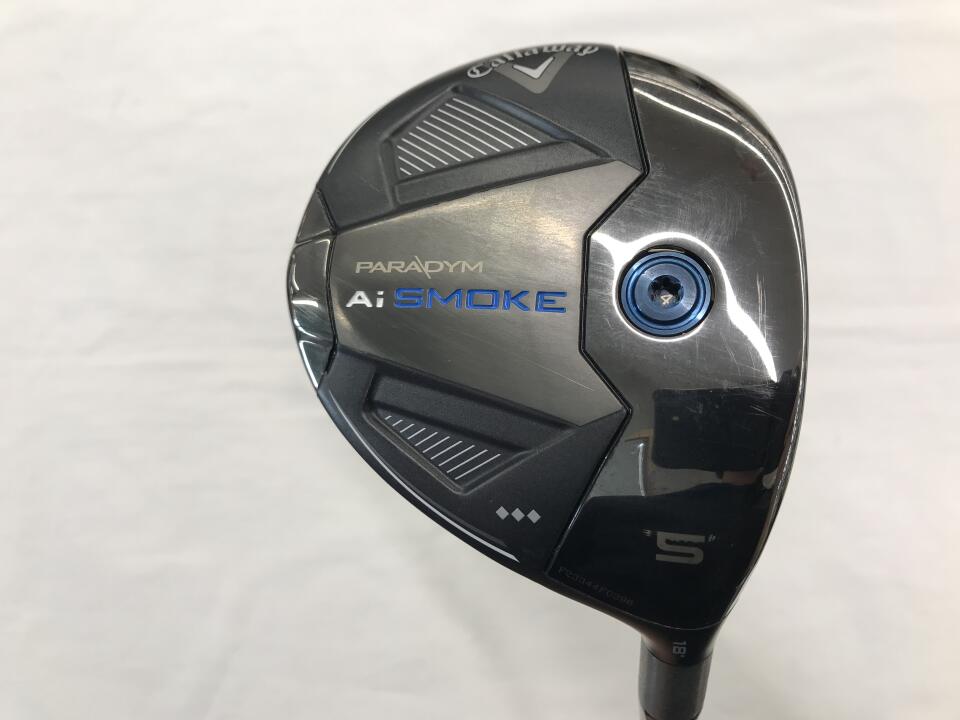【中古】キャロウェイ PARADYM Ai SMOKE ◆◆◆ フェアウェイウッド 5W 18° Sフレックス 42.5インチ SPEEDER NX BLACK 60 Cランク 右利き用 Callaway ゴルフクラブ パラダイムAiスモーク トリプルダイヤモン