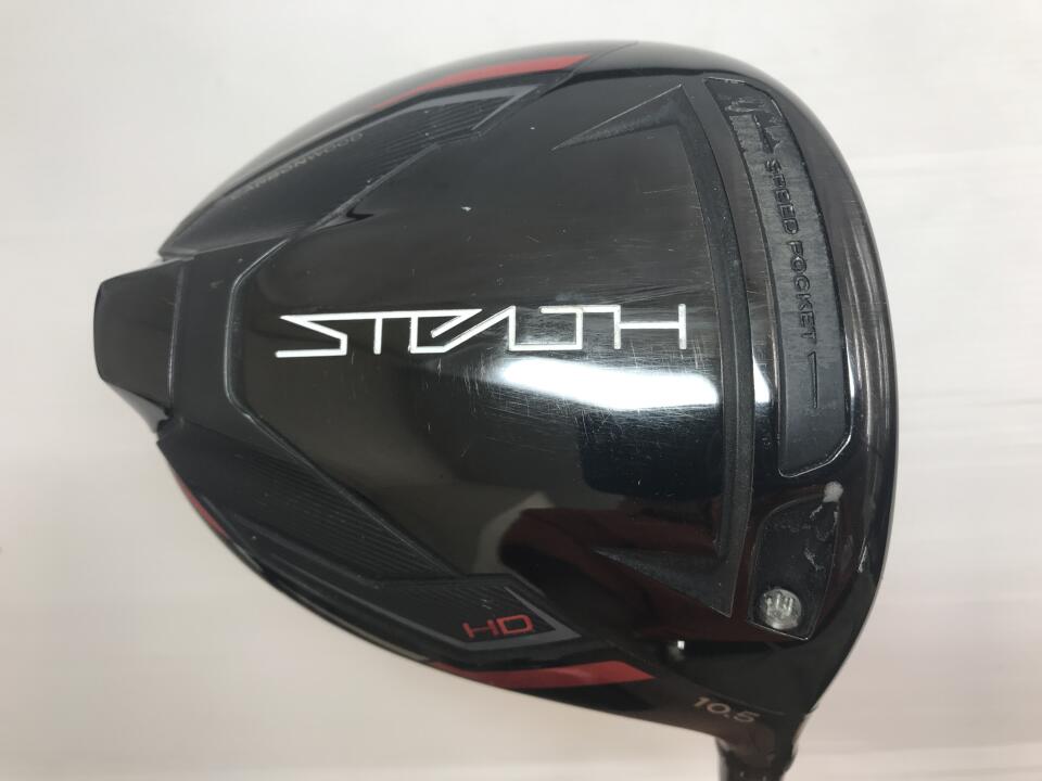 【中古】テーラーメイド STEALTH HD ドライバー 10.5° SRフレックス 45.75インチ ヘッドカバーあり TENSEI RED TM50 Cランク 右利き用 Taylormade ゴルフクラブ ステルスHD ゴルフドゥ ゴルフ用品 GOLF DO 中|ゴルフ ドゥ 中古クラブ店