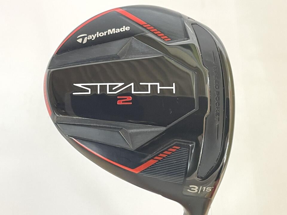 【中古】テーラーメイド STEALTH2 フェアウェイウッド 3W 15° Sフレックス 43.0インチ ヘッドカバーあり TENSEI RED TM50 Cランク 右利き用 Taylormade ゴルフクラブ ステルス2 ゴルフドゥ ゴルフ用品 GOLF