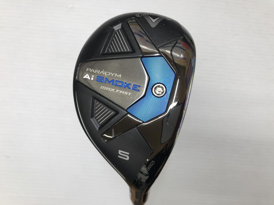 【中古】キャロウェイ PARADYM Ai SMOKE MAX FAST ユーティリティ 24° Sフレックス 39.5インチ ヘッドカバーあり TENSEI 40 for Callaway(Ai SMOKE) Cランク 右利き用 Callaway ゴルフクラブ パラダイムAiスモーク