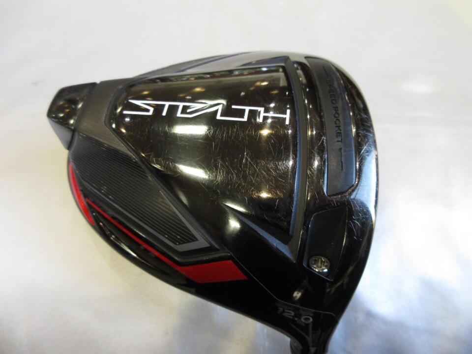 【中古】テーラーメイド STEALTH ドライバー 12° SRフレックス 45.25インチ ヘッドカバーあり 三菱 KUROKAGEXT60 リシャフト品 Cランク 右利き用 Taylormade ゴルフクラブ ステルス ゴルフドゥ ゴルフ用