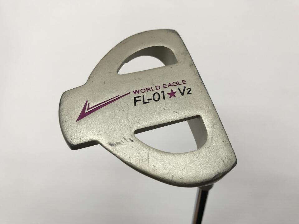【中古】【レディースモデル】WORLD EAGLE FL-01V2 ブラックベリー レディス パター 33.0インチ オリジナルスチール Dランク 右利き用 ゴルフクラブ ゴルフドゥ ゴルフ用品 GOLF DO 中古ゴルフクラ