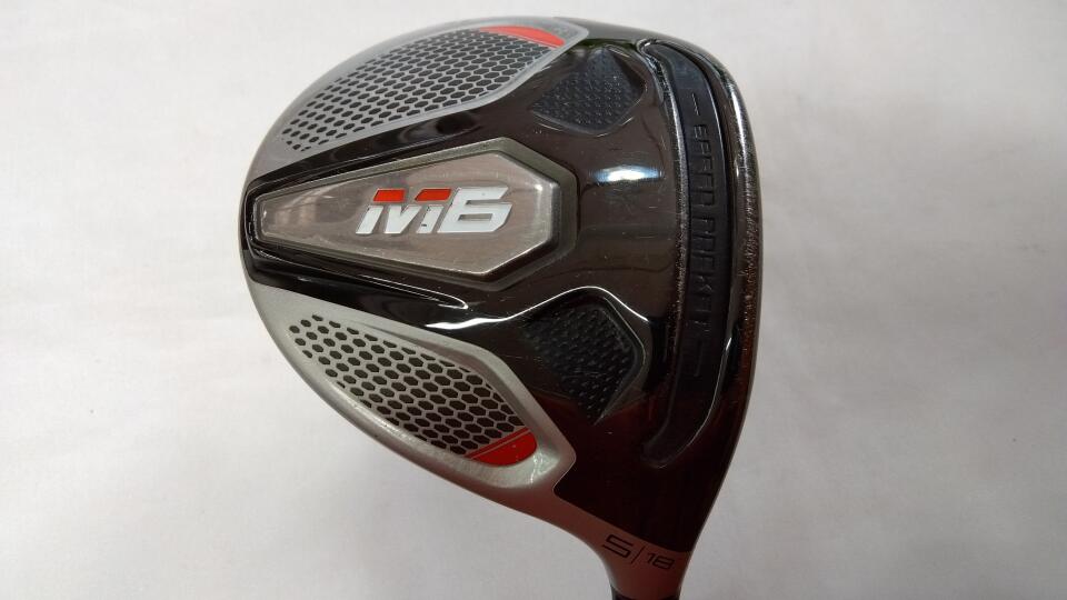 【中古】テーラーメイド M6 フェアウェイウッド 5W 18° SRフレックス 42.25インチ ヘッドカバーあり FUBUKI TM5 2019 Dランク 右利き用 Taylormade ゴルフクラブ ゴルフドゥ ゴルフ用品 GOLF DO 中古ゴル