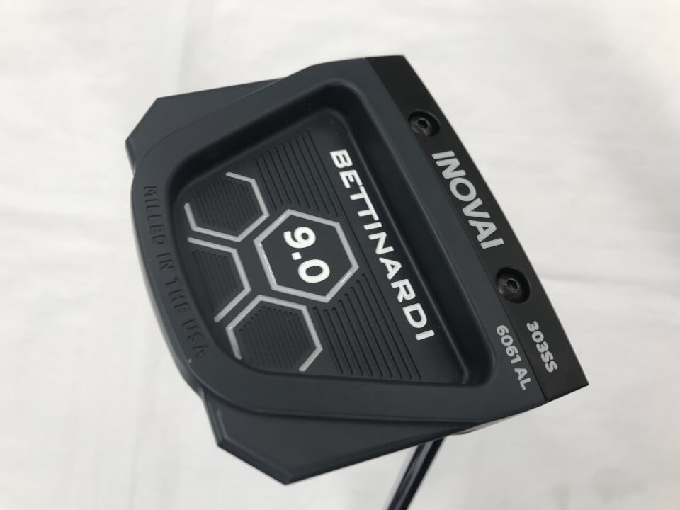 【中古】ベティナルディ INOVAI 9.0 Plumbers 2024 パター 34.0インチ ヘッドカバーあり オリジナルスチール Aランク 右利き用 BETTINARDI ゴルフクラブ ゴルフドゥ ゴルフ用品 GOLF DO 中古ゴルフクラブ