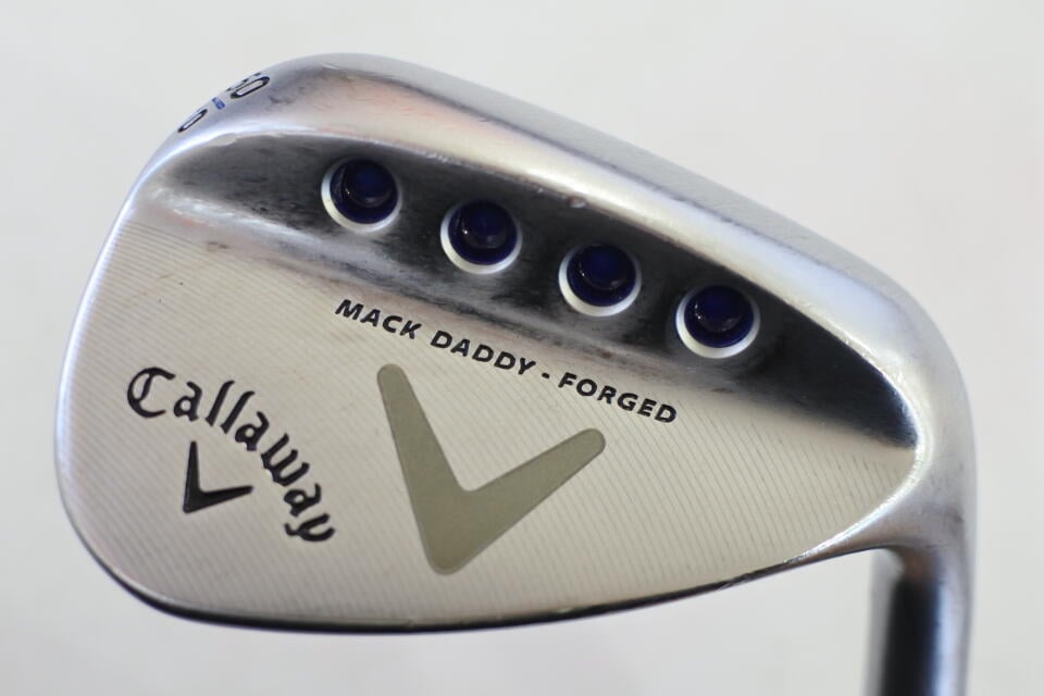 【中古】キャロウェイ MACK DADDY FORGED ミルキークロム ウェッジ 50° S200フレックス 35.5インチ ダイナミックゴールド Cランク 右利き用 Callaway ゴルフクラブ ゴルフドゥ ゴルフ用品 GOLF DO 中古ゴ