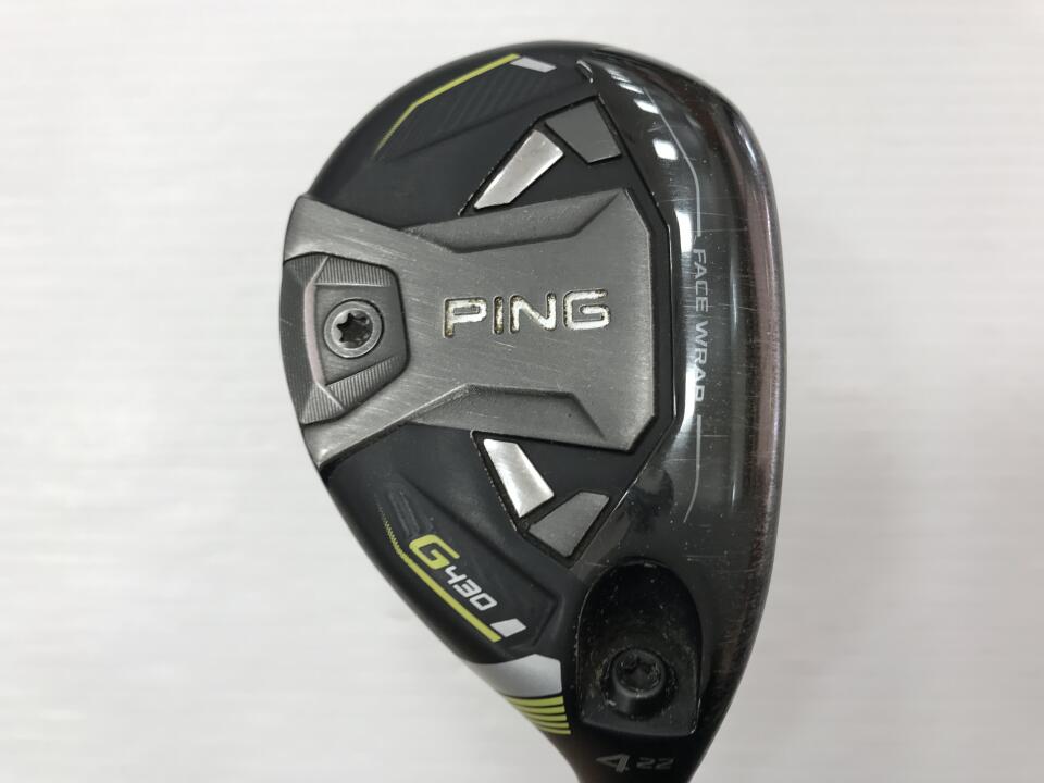 【中古】ピン G430 ユーティリティ 22° SRフレックス 39.5インチ ヘッドカバーあり ALTA J CB BLACK Cランク 右利き用 PING ゴルフクラブ ゴルフドゥ ゴルフ用品 GOLF DO 中古ゴルフクラブ