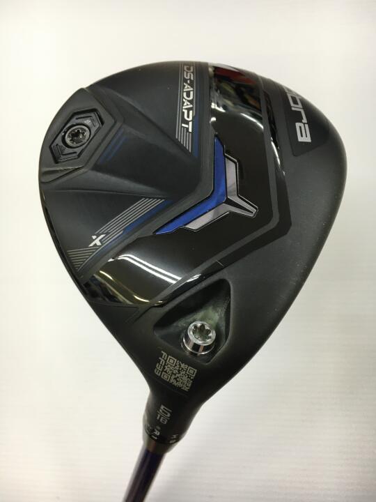 【中古】コブラ DS-ADAPT X フェアウェイウッド 5W 18° Sフレックス 42.25インチ ヘッドカバーあり SPEEDER NX VIOLET 50 Cランク 右利き用 COBRA ゴルフクラブ DSアダプトエックス ゴルフドゥ ゴルフ用品