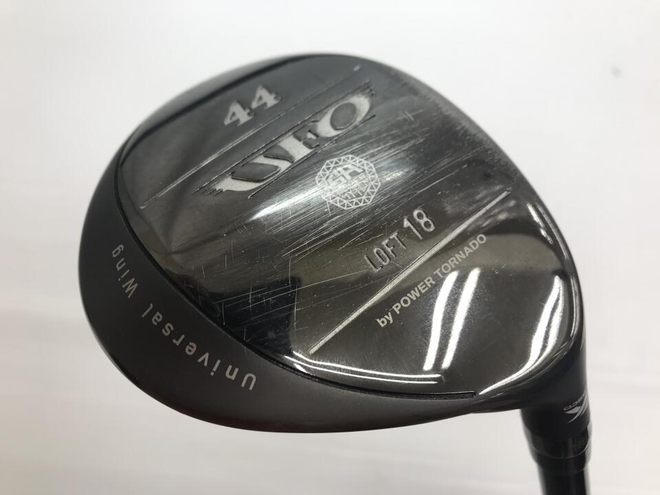 【中古】キャスコ UFO by POWER TORNADO ユーティリティ 18° Rフレックス 40.75インチ Falcon Shaft Dランク 右利き用 Kasco ゴルフクラブ ゴルフドゥ ゴルフ用品 GOLF DO 中古ゴルフクラブ