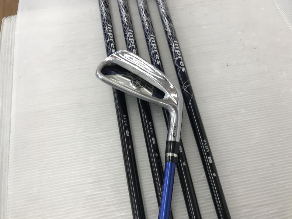 【中古】ヤマハ inpres UD+2 アイアンセット 26° SRフレックス 38.0インチ MX-517i Cランク 右利き用 YAMAHA ゴルフクラブ ゴルフドゥ ゴルフ用品 GOLF DO 中古ゴルフクラブ
