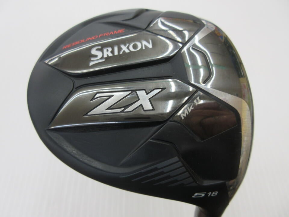 【中古】ダンロップ SRIXON ZX Mk2 フェアウェイウッド 5W 18° Rフレックス 42.5インチ ヘッドカバーあり TENSEI PRO White1K 50 リシャフト品 Cランク 右利き用 DUNLOP ゴルフクラブ スリクソンZX MX2 ゴル