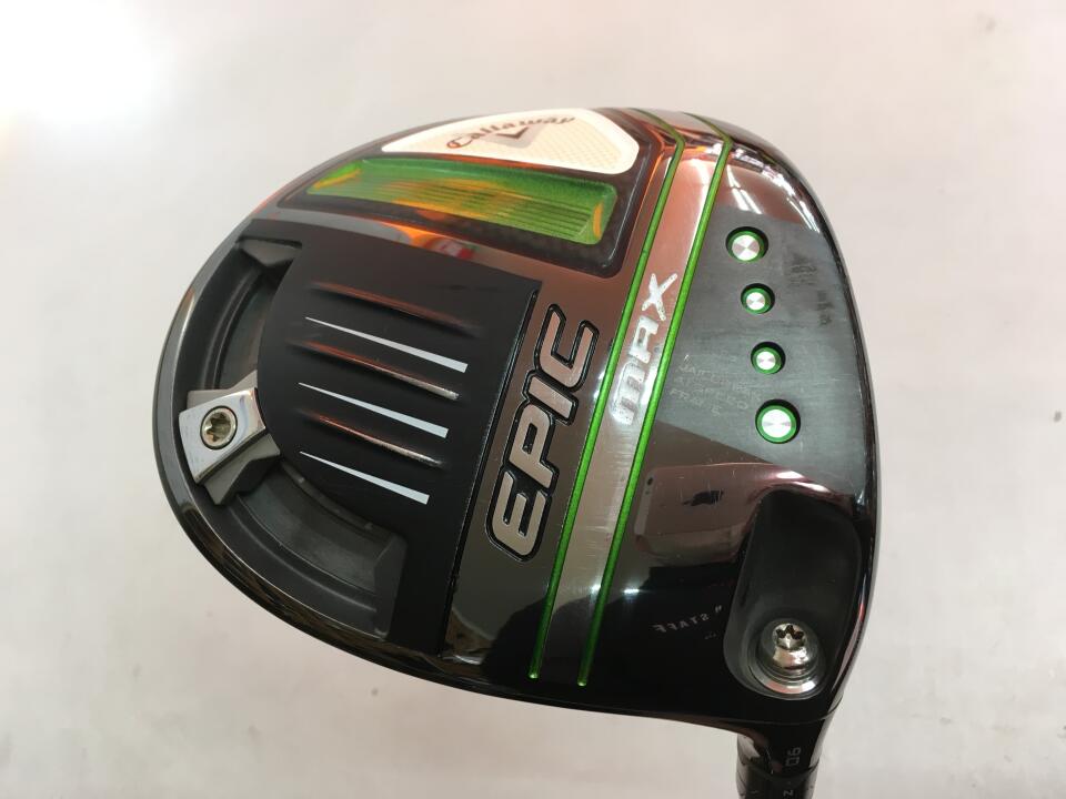 【中古】キャロウェイ EPIC MAX ドライバー 9° Sフレックス 45.25インチ ヘッドカバーあり TENSEI CK PROOrange 60 リシャフト品 Cランク 右利き用 Callaway ゴルフクラブ エピックマックス ゴルフドゥ ゴ