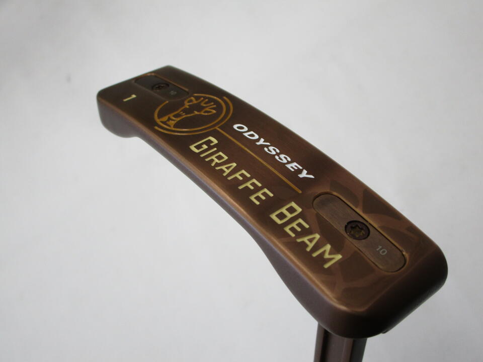 【中古】オデッセイ GIRAFFE-BEAM #1 パター 33.0インチ ヘッドカバーあり オリジナルスチール Cランク 右利き用 ODYSSEY ゴルフクラブ ゴルフドゥ ゴルフ用品 GOLF DO 中古ゴルフクラブ