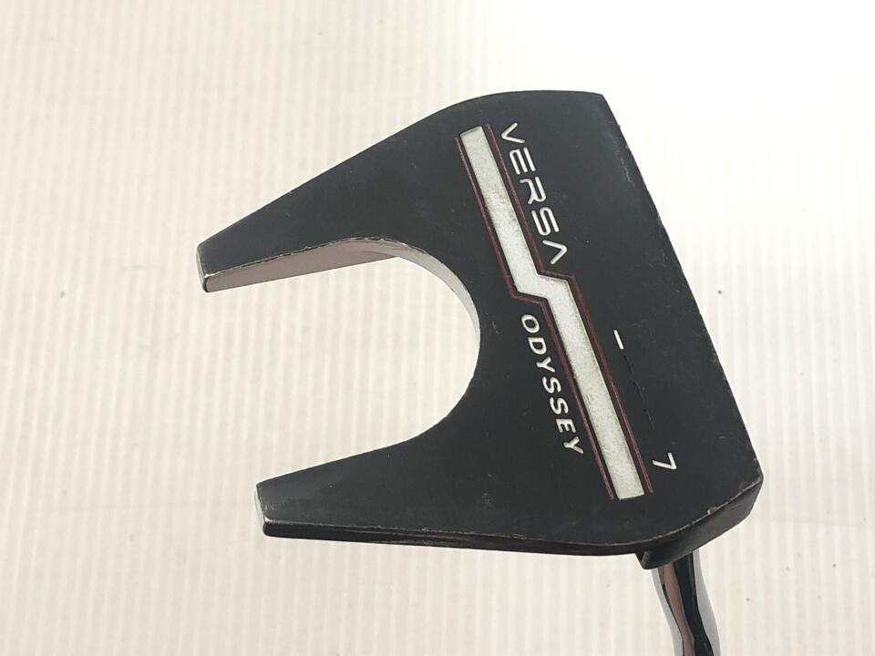 【中古】オデッセイ VERSA #7 BLACK(ホリゾンタル) パター 33.0インチ オリジナルスチール Dランク 右利き用 ODYSSEY ゴルフクラブ ゴルフドゥ ゴルフ用品 GOLF DO 中古ゴルフクラブ