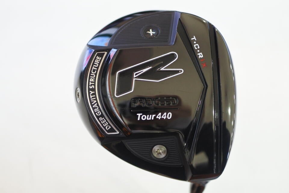 【中古】ジャスティック PROCEED TOUR CONQUEST 440R IX ドライバー 9.5° SXフレックス 45.0インチ ヘッドカバーあり Fire Express MAXPlus 5 リシャフト品 Cランク 右利き用 JUSTICK ゴルフクラブ ゴルフドゥ ゴ