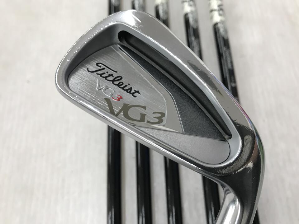 【中古】タイトリスト VG3 2012 アイアンセット 24° Sフレックス 38.25インチ VGi 60 Dランク 右利き用 Titleist ゴルフクラブ ゴルフドゥ ゴルフ用品 GOLF DO 中古ゴルフクラブ
