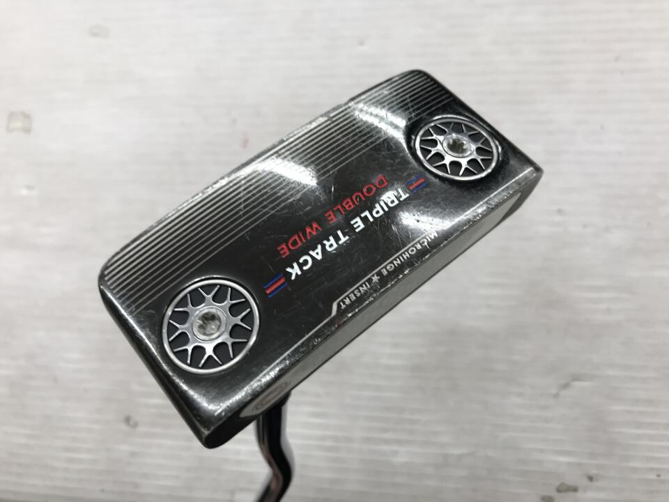 【中古】オデッセイ TRIPLE TRACK DOUBLE WIDE パター 34.0インチ STROKE LAB Dランク 右利き用 ODYSSEY ゴルフクラブ ゴルフドゥ ゴルフ用品 GOLF DO 中古ゴルフクラブ