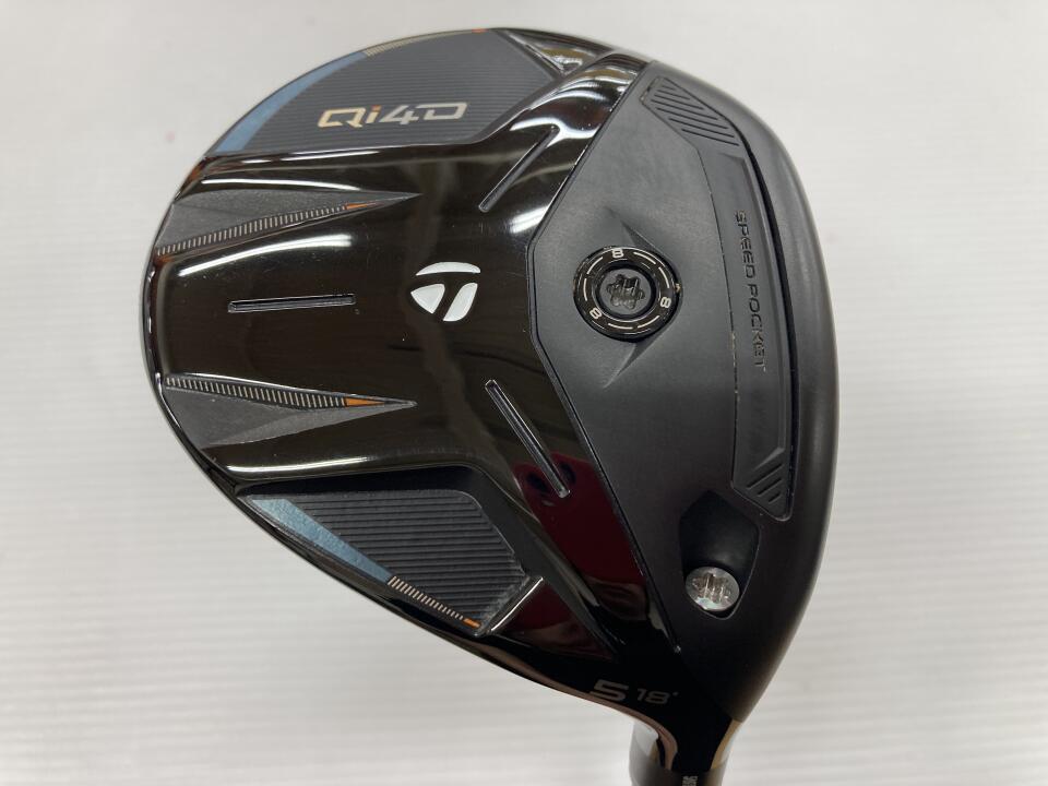 【中古】テーラーメイド Qi4D フェアウェイウッド 5W 18° Sフレックス 42.25インチ ヘッドカバーあり REAX 55 (Qi4D) Bランク 右利き用 Taylormade ゴルフクラブ ゴルフドゥ ゴルフ用品 GOLF DO 中古ゴル
