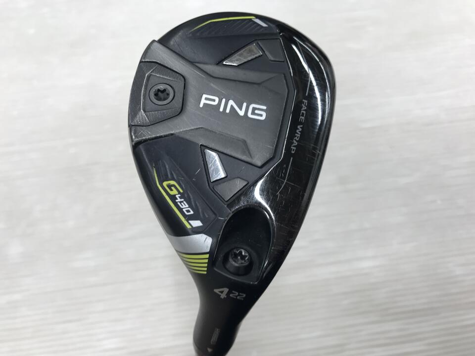 【中古】ピン G430 ユーティリティ 22° 39.75インチ ヘッドカバーあり ALTA　DISTANZA40 リシャフト品 Cランク 右利き用 PING ゴルフクラブ ゴルフドゥ ゴルフ用品 GOLF DO 中古ゴルフクラブ