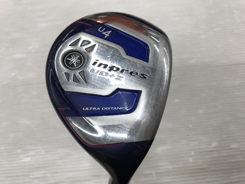 【中古】【レディースモデル】ヤマハ inpres UD+2 レディス ユーティリティ 21° Lフレックス 39.5インチ TX-417U Cランク 右利き用 YAMAHA ゴルフクラブ ゴルフドゥ ゴルフ用品 GOLF DO 中古ゴルフクラ