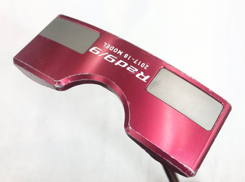 【中古】キャスコ Red 9/9 2017-18MODEL パター 34.0インチ Red 9/9 Dランク 右利き用 Kasco ゴルフクラブ ゴルフドゥ ゴルフ用品 GOLF DO 中古ゴルフクラブ