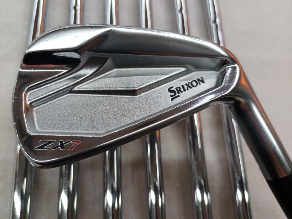 【中古】ダンロップ SRIXON ZX7 アイアンセット S200フレックス 37.75インチ ダイナミックゴールド D.S.T.(NEWデザイン) Cランク 右利き用 DUNLOP ゴルフクラブ スリクソンZX7 ゴルフドゥ ゴルフ用品 GOL